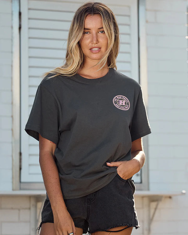 The Mad Hueys H Series / Womens SS Tee - Charcoal