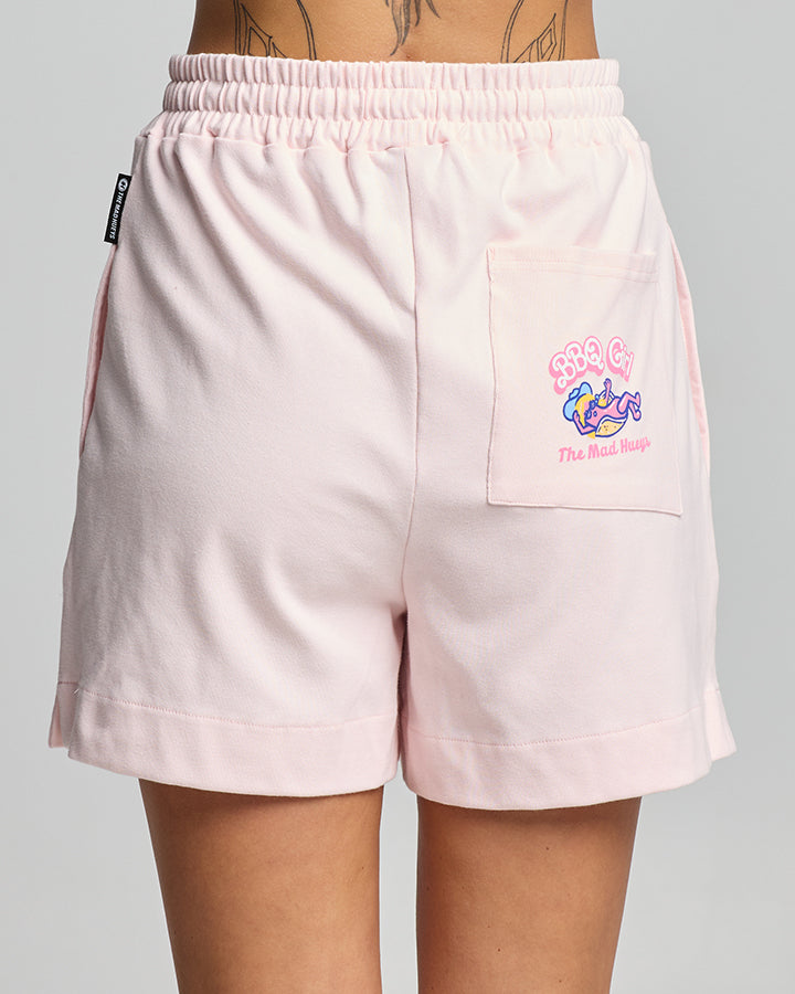 The Mad Hueys BBQ GIRL | WOMENS SHORTS - FAIRY FLOSS