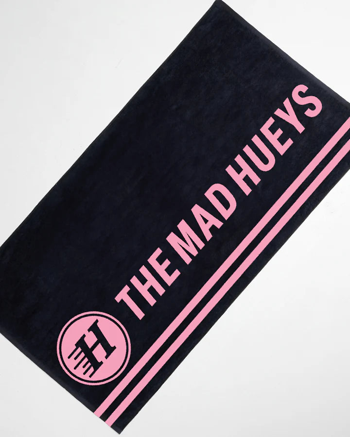 The Mad Hueys HUEYS WOMENS| SURF TOWEL - BLACK