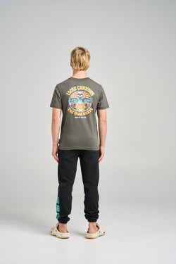 The Mad Hueys LOOSE CANNONS | YOUTH SS TEE - CHARCOAL