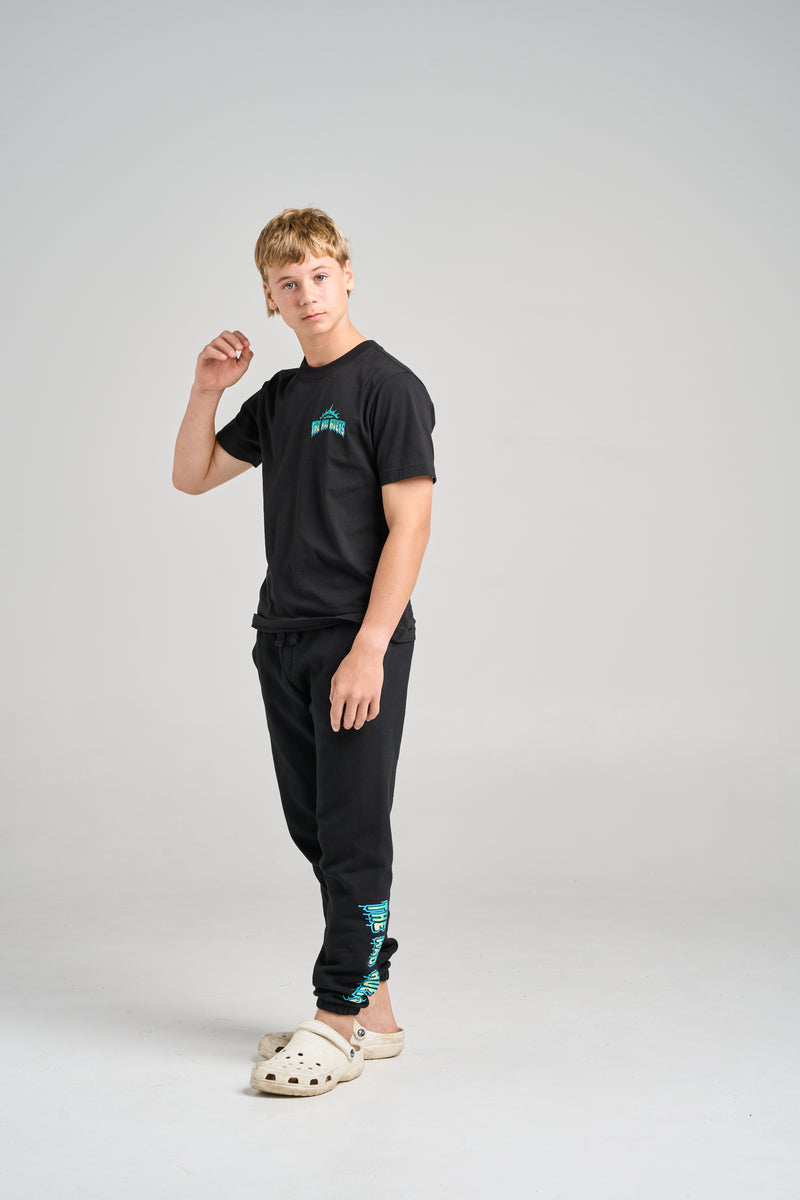 The Mad Hueys CODZILLA RETURNS | YOUTH SS TEE - BLACK