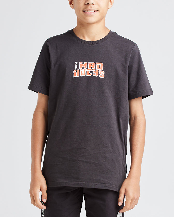The Mad Hueys SURFER SHARK | YOUTH SS TEE - VINTAGE BLACK