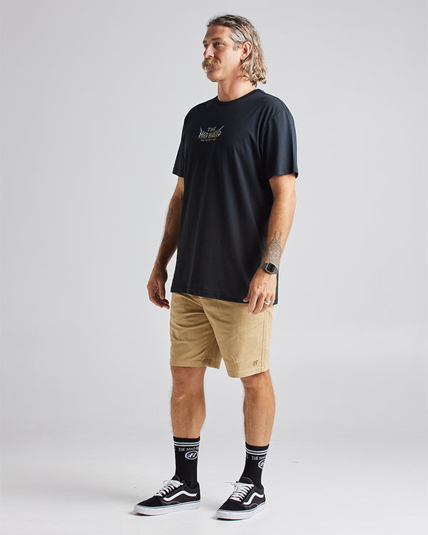 The Mad Hueys SURFING SHOEY | SS TEE - BLACK