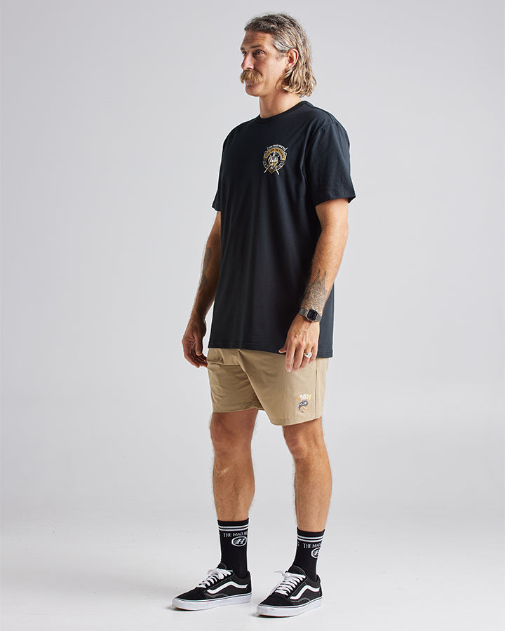 The Mad Hueys FK OFF IM FISHING | SS TEE - BLACK