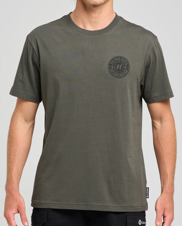The Mad Hueys HUEYS GOOD LIFE | SS TEE - CHARCOAL