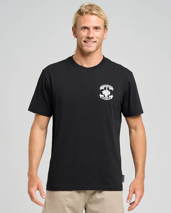 The Mad Hueys AHOY FKRS STORM | SS TEE - BLACK