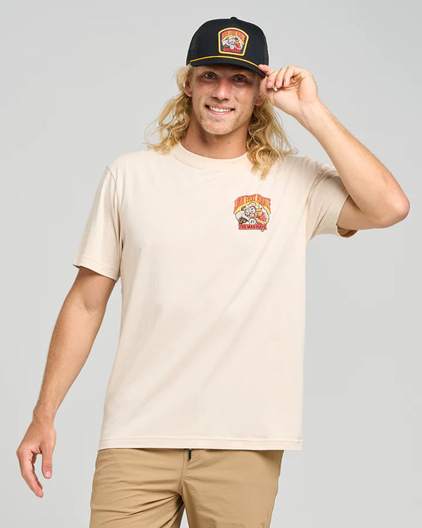 The Mad Hueys Oz Straya / SS Tee - Cement