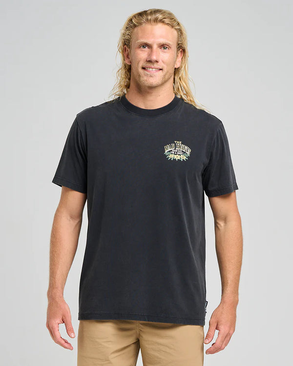 The Mad Hueys Frothin Shoey / SS Tee - Washed Black