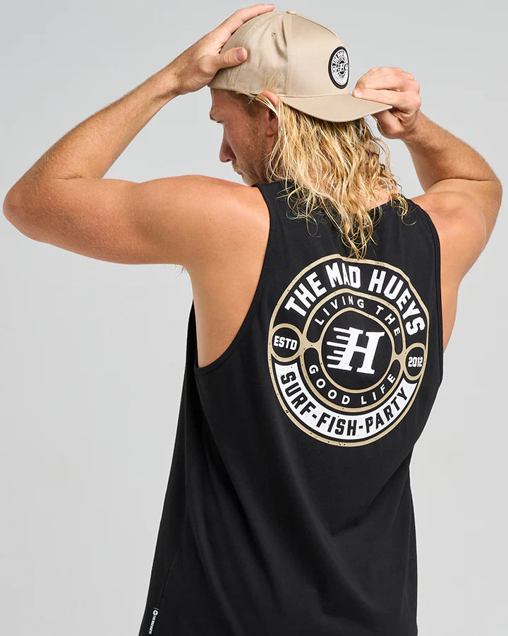 The Mad Hueys Hueys Good Life / Tank - Black
