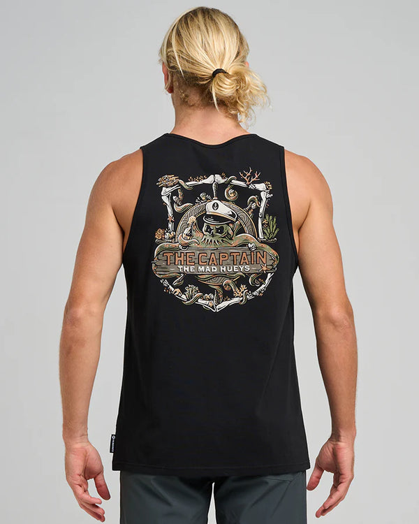 The Mad Hueys- The Sea Captain / Tank - Black