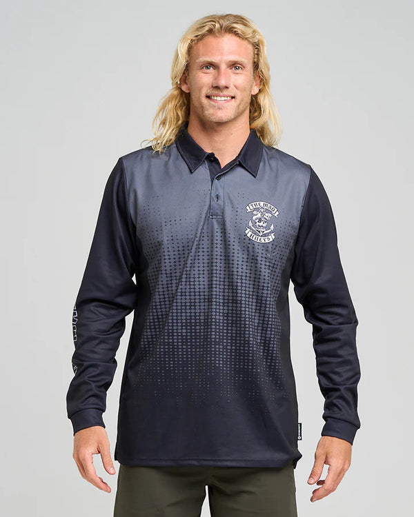The Mad Hueys Sailor Anchor / UPF 50+ Fishing Jersey - Charcoal
