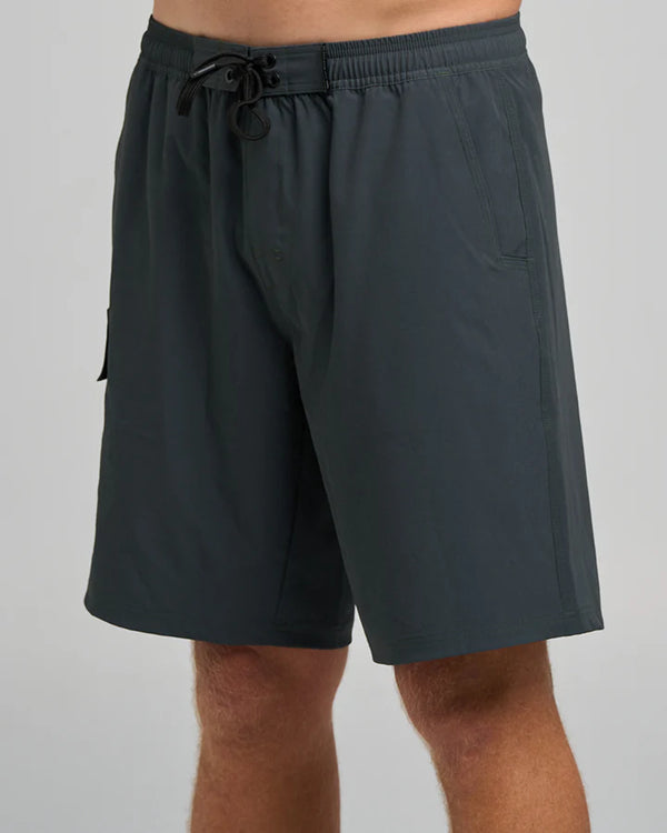 The Mad Hueys Beached | 20" Boardshort - Vintage Black