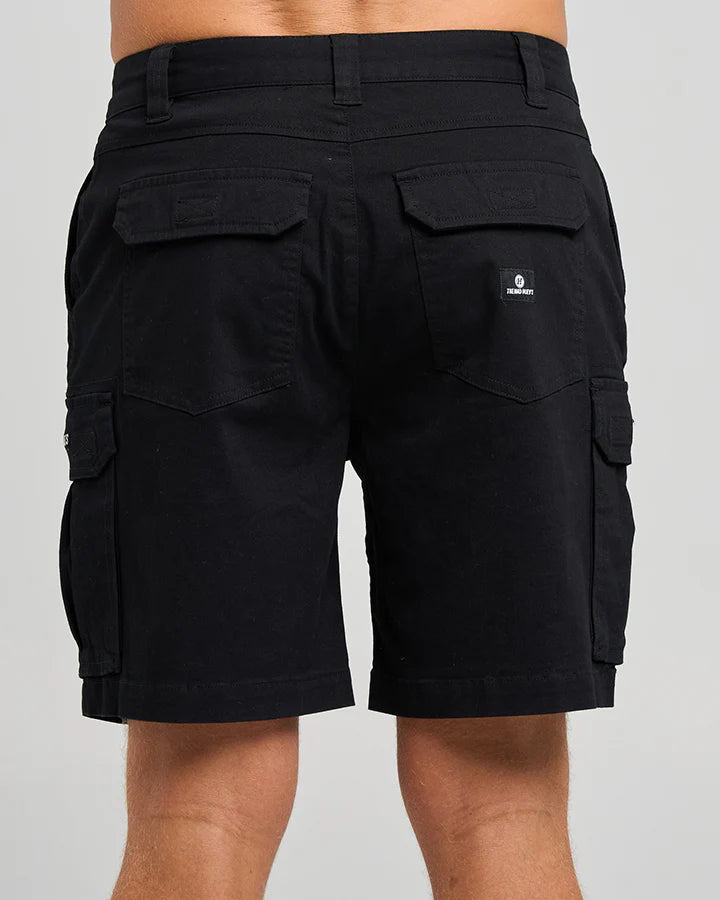 The Mad Hueys Snagged / 20" Cargo Short - Black