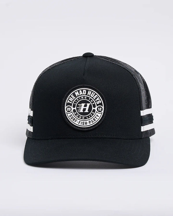 The Mad Hueys MAD SERIES | TWILL SNAPBACK- BLACK
