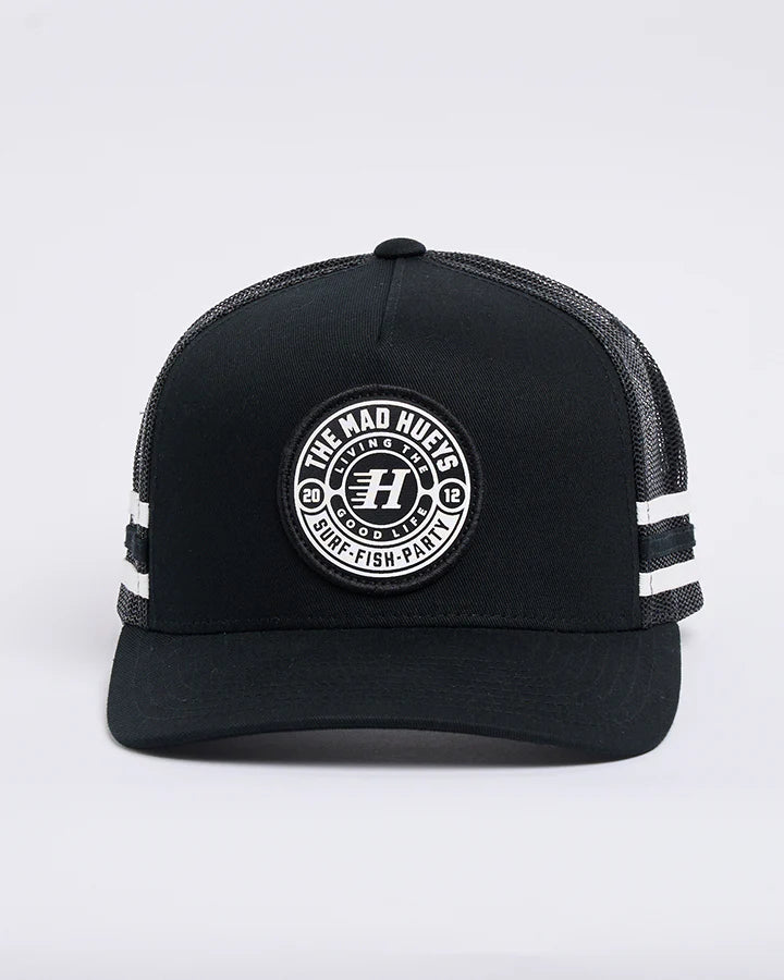 The Mad Hueys MAD SERIES | TWILL SNAPBACK- BLACK