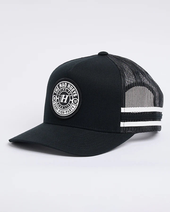 The Mad Hueys MAD SERIES | TWILL SNAPBACK- BLACK