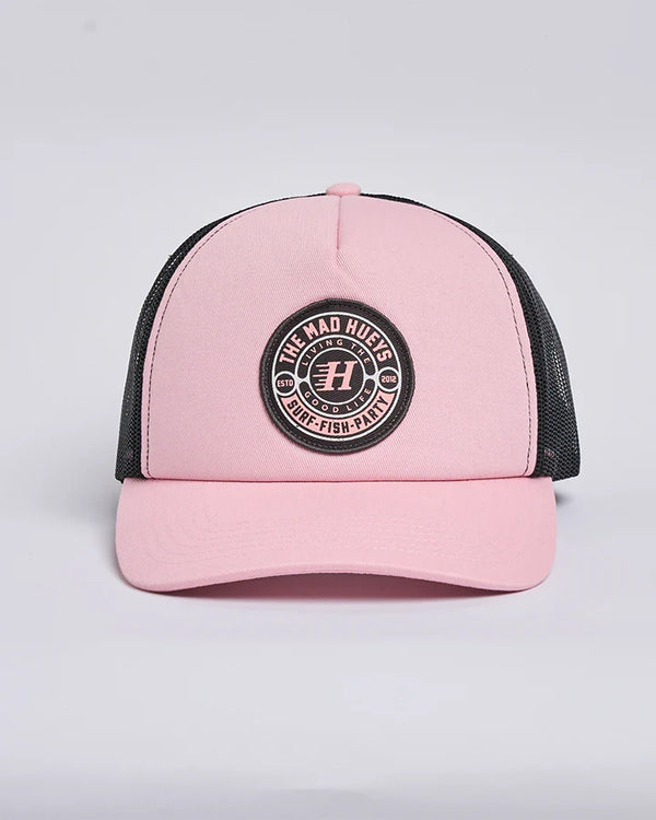 The Mad Hueys GOOD LIFE WOMEN'S | TWILL TRUCKER- FAIRY FLOSS-OSFM