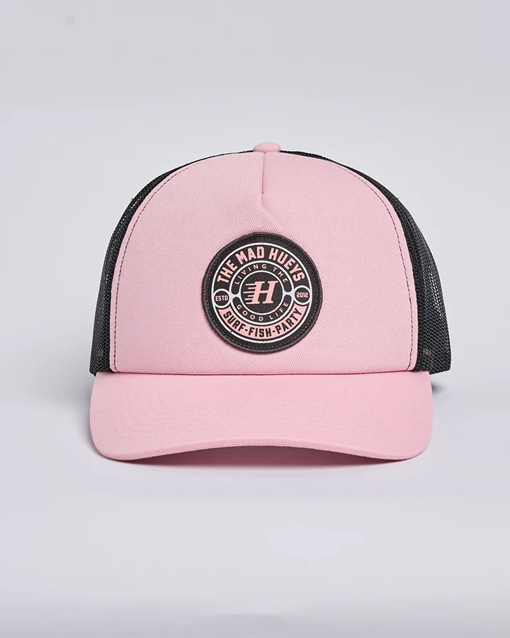 The Mad Hueys GOOD LIFE WOMEN'S | TWILL TRUCKER- FAIRY FLOSS-OSFM