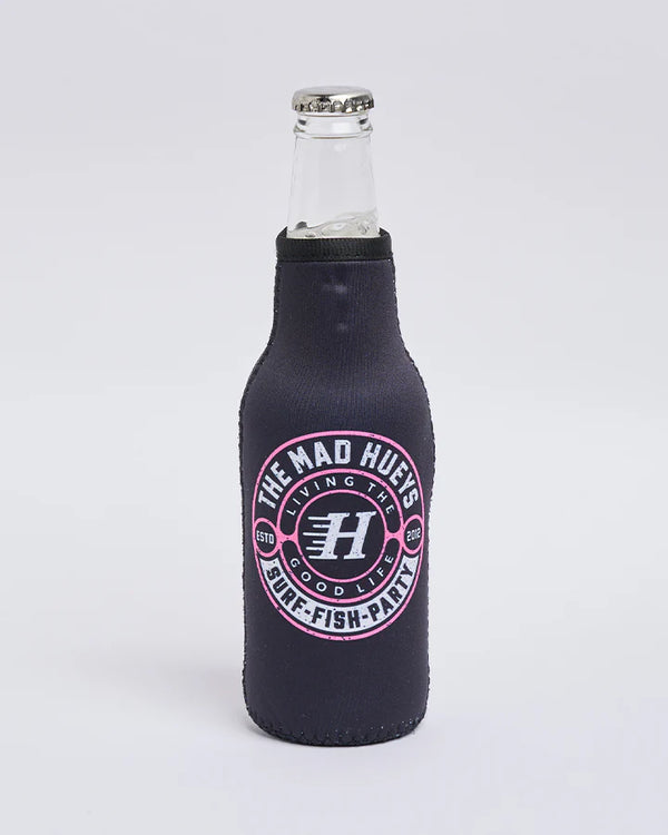 The Mad Hueys GOOD LIFE | WOMEN'S SLIM TALL STUBBY COOLER - BLACK