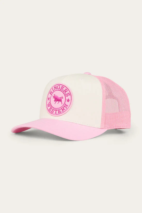 RINGERS WESTERN Signature Bull Kids Trucker Cap - Pastel