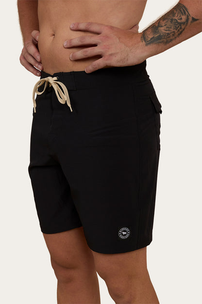RINGERS WESTERN Griffith Mens Swim Short - Black