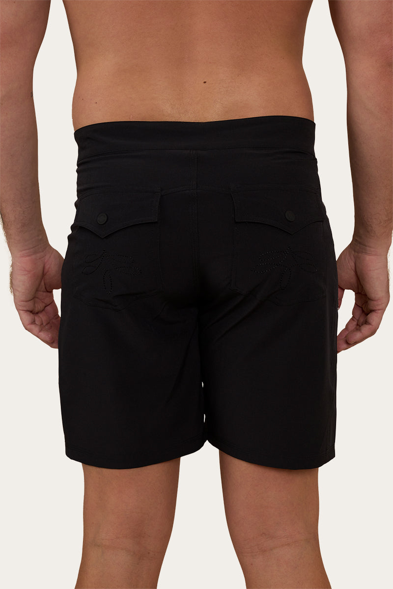 RINGERS WESTERN Griffith Mens Swim Short - Black