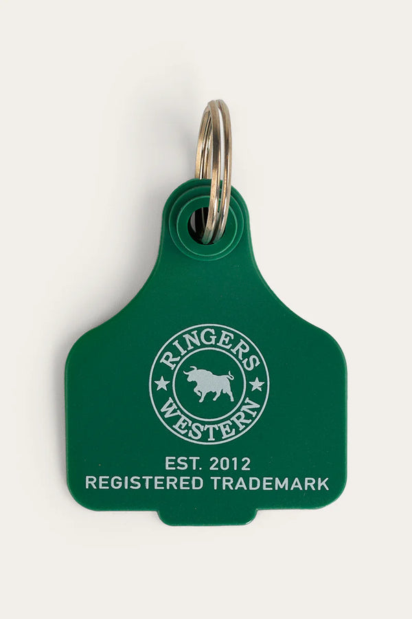 RINGERS WESTERN Cattle Tags - Lake Green