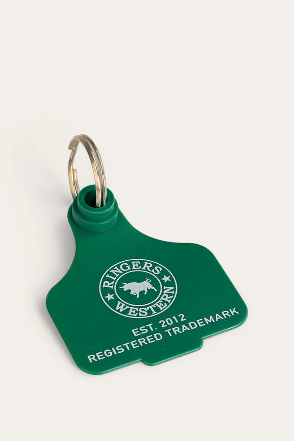 RINGERS WESTERN Cattle Tags - Lake Green