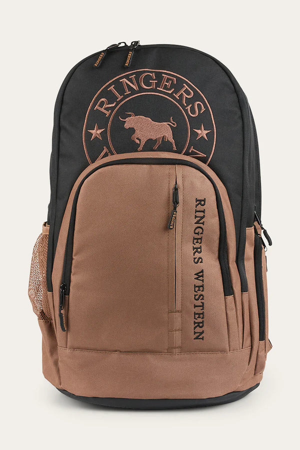 RINGERS WESTERN Holtze backpack- Brown/Black