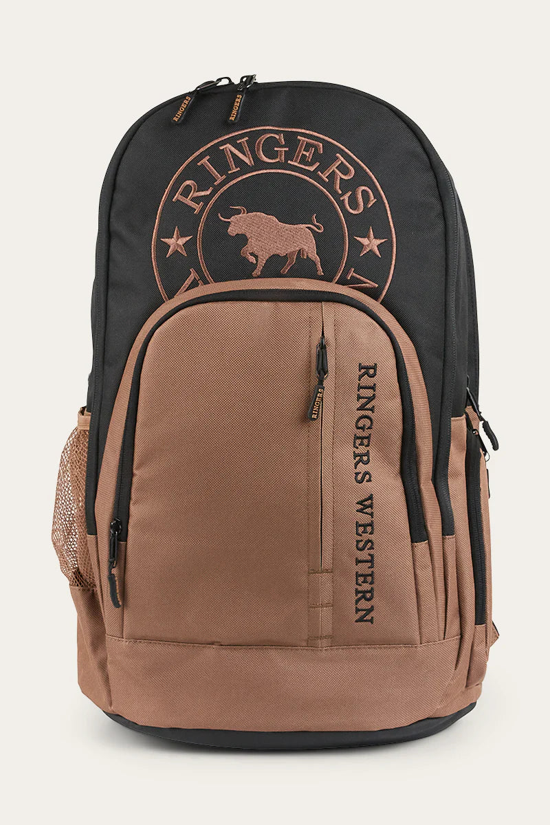 RINGERS WESTERN Holtze backpack- Brown/Black
