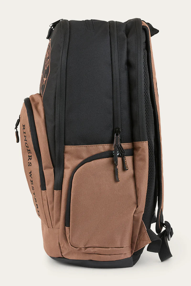 RINGERS WESTERN Holtze backpack- Brown/Black