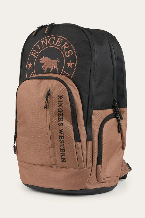RINGERS WESTERN Holtze backpack- Brown/Black