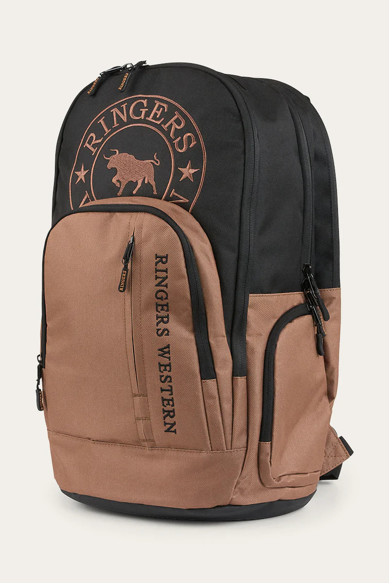 RINGERS WESTERN Holtze backpack- Brown/Black
