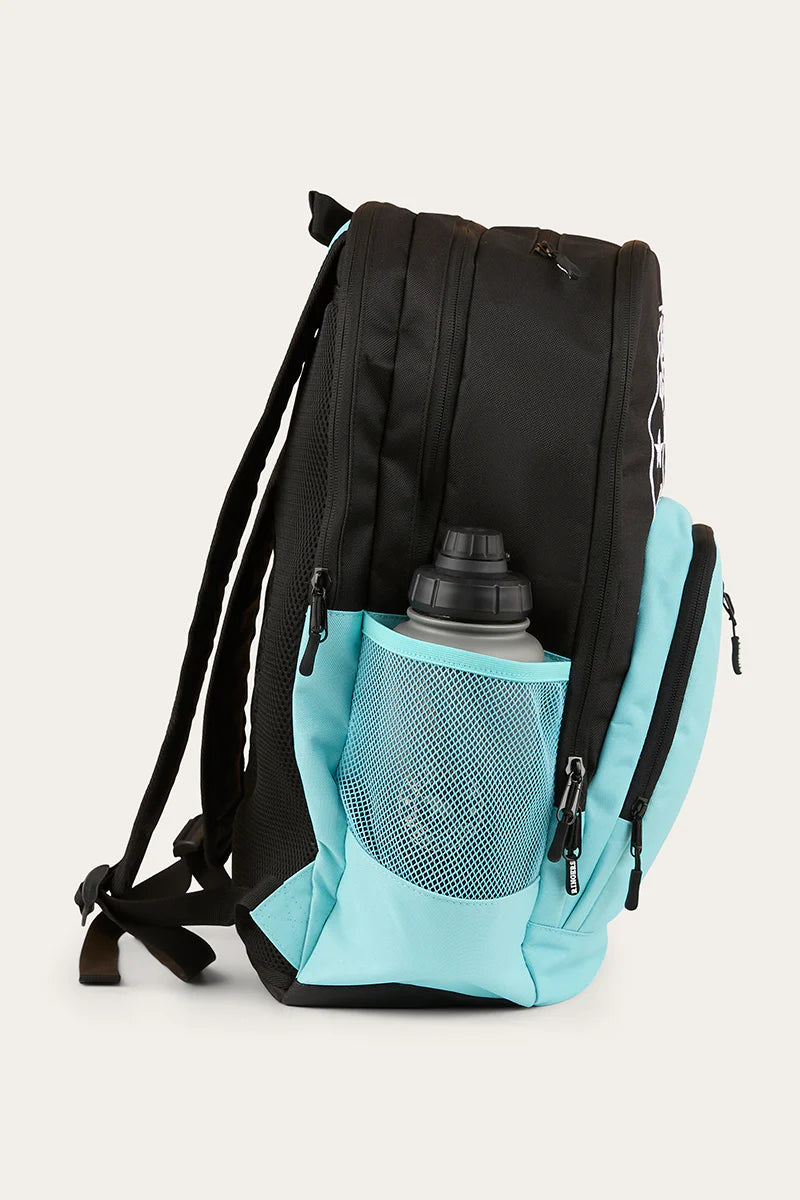 Ringers Western Holtze backpack- Black/Turquoise