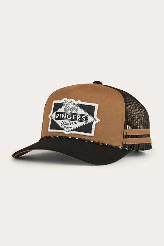 RINGERS WESTERN Hometown Trucker Cap - Clay / Black