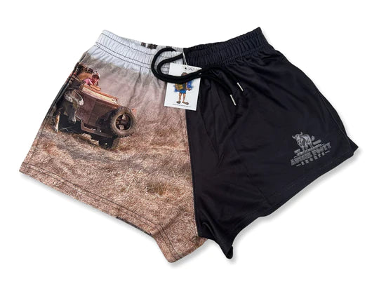 AFS " BUFFALO MUSTER" Footy Shorts (With Pockets)