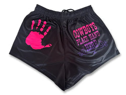 AFS "Cowboy Place Hand here" Footy Shorts (With Pockets)