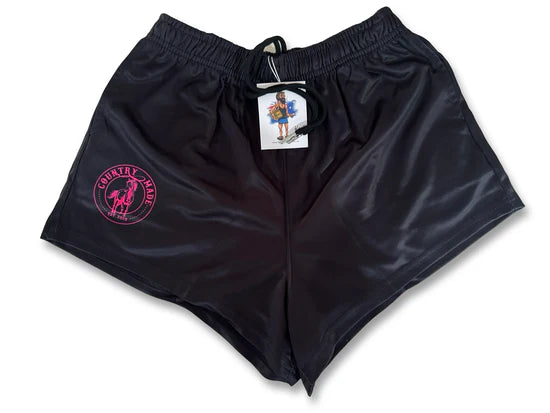 AFS "Cowboy Place Hand here" Footy Shorts (With Pockets)