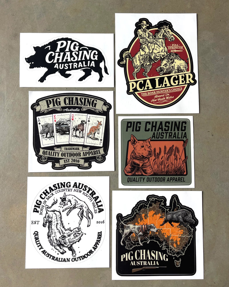 PCA Country Sticker Pack – Whiskey and Wildflowers