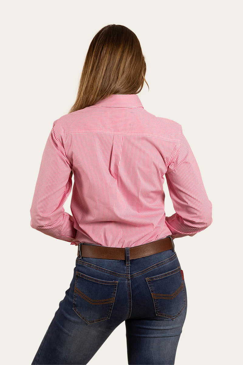 RINGERS WESTERN Ainsely Womens Dress Shirt -Peach