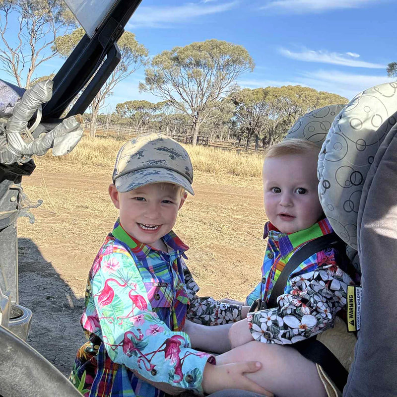 Coastal Cowboy - Jungle Kids Long Sleeve Workshirt