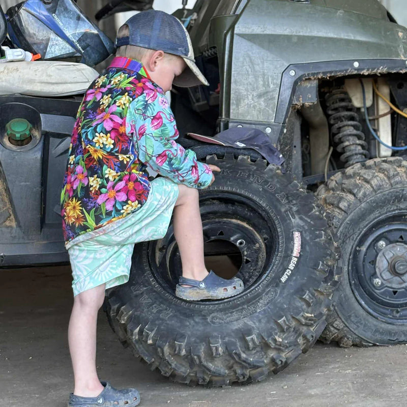 Coastal Cowboy - Jungle Kids Long Sleeve Workshirt