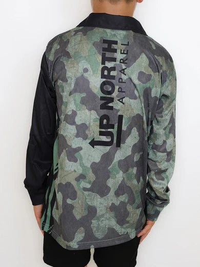 Up North Apparel - Kids Camo Up Polo Jersey