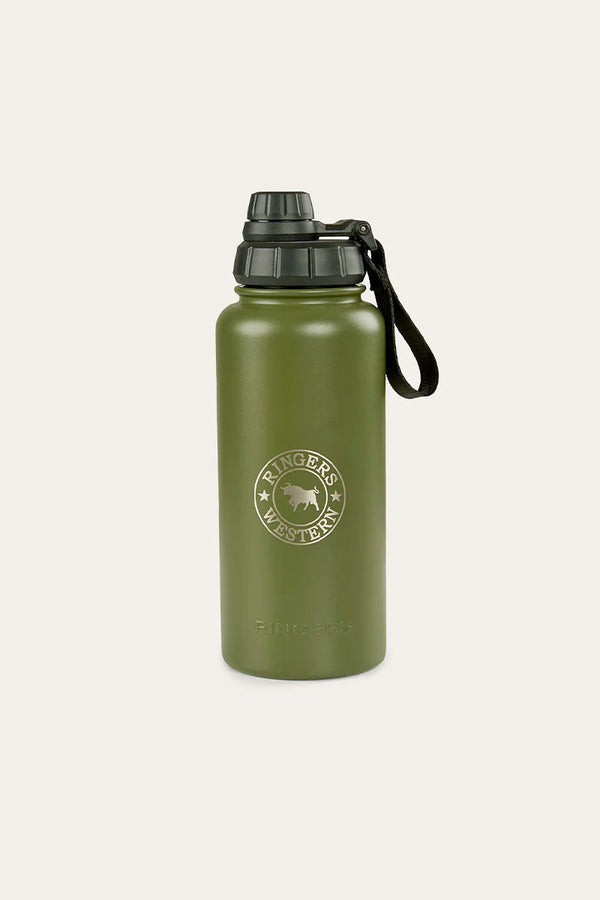 RINGERS WESTERN Longview Drink Bottle- Cactus Green
