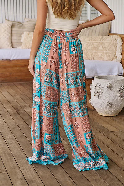Forevermore Print Bombay Pants- Jaase
