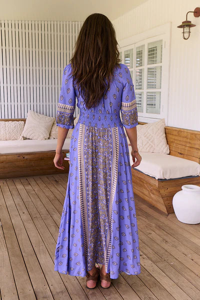 Jacaranda Print Indiana Maxi - JAASE