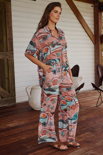 LakesIde Serenity Print Lola Shirt - Jaase