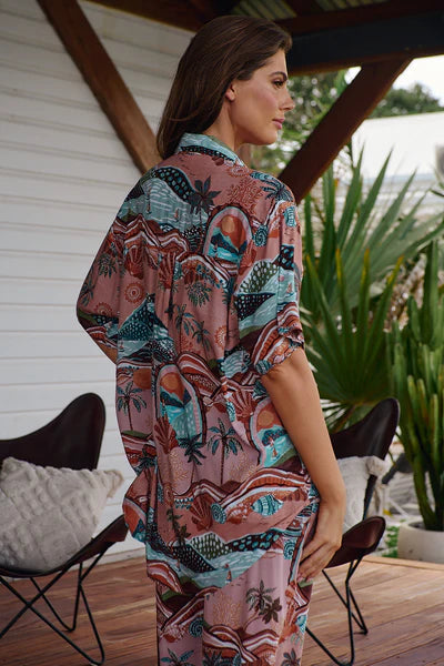 LakesIde Serenity Print Lola Shirt - Jaase