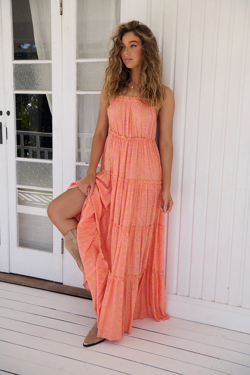Paloma Paradise Print - Peppa Maxi Dress