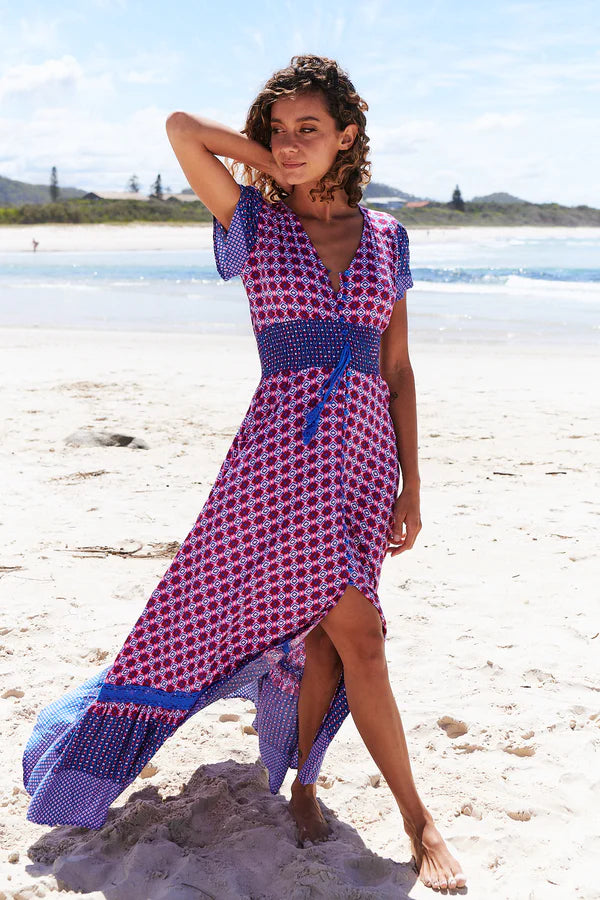Haven Print Romi Maxi Dress- Jaase